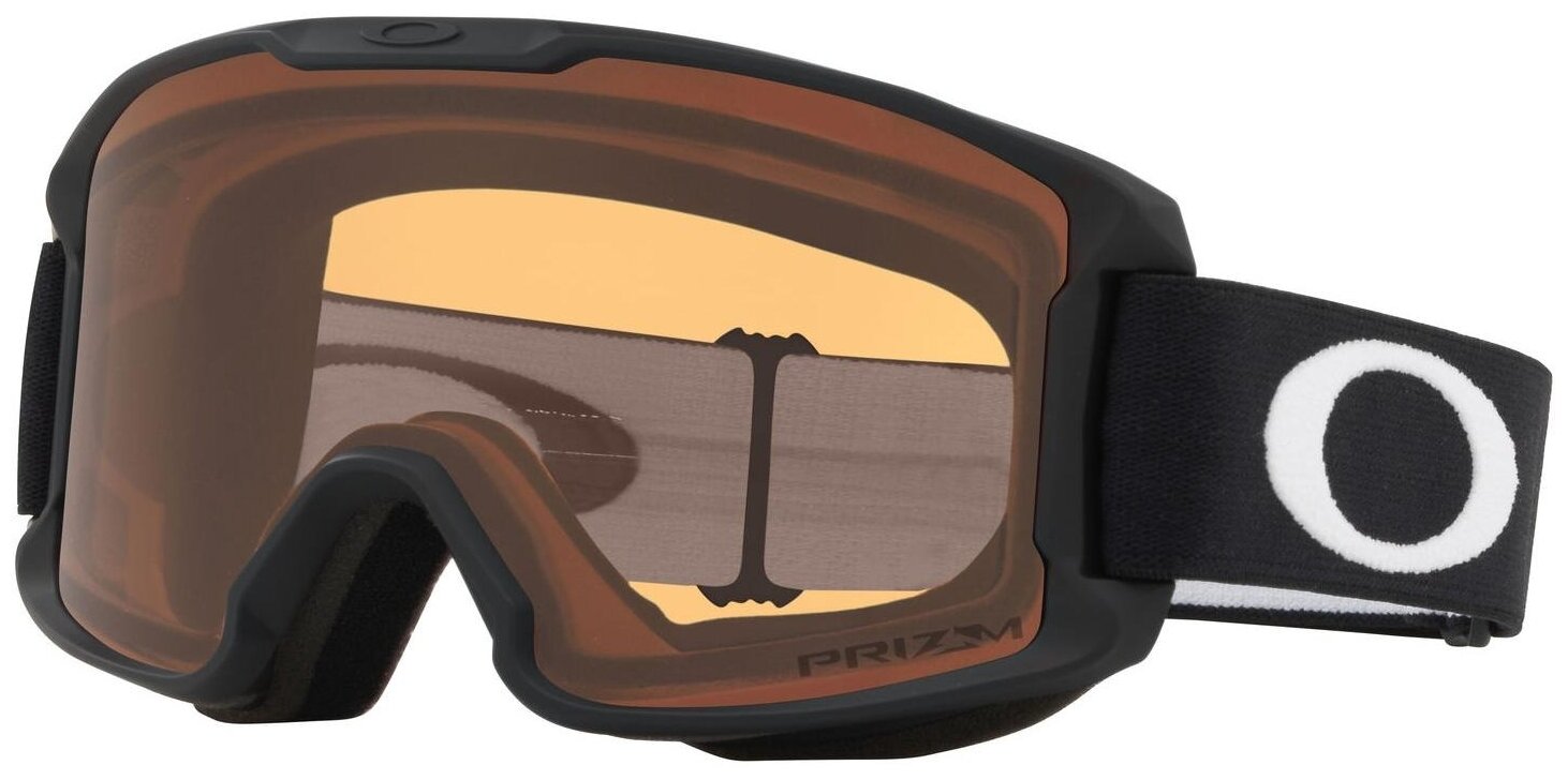 Очки горнолыжные Oakley 2022-23 Line Miner Youth Matte Black/Prizm Snow Persimmon