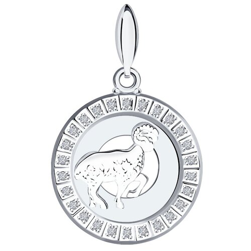 фото Sokolov подвеска «знак зодиака овен» из серебра 94031383