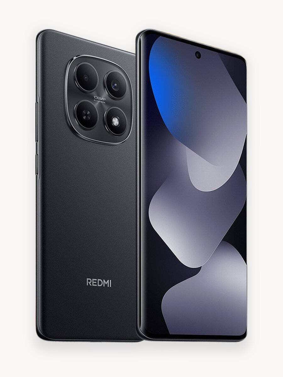 Смартфон Xiaomi Redmi Note 15 , Black , 6.77", 6 Гб / 128 Гб
