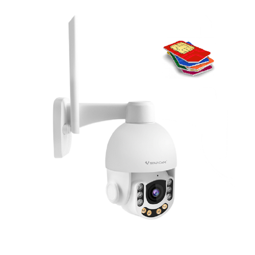Поворотная 4G камера видеонаблюдения VStarcam C8865G 2870800₽