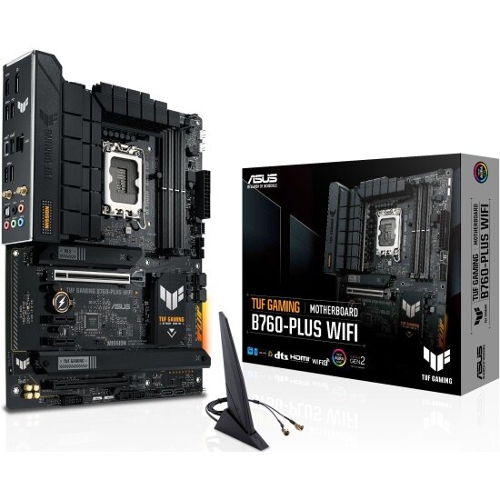 Материнская плата Asus TUF Gaming B760-PLUS WIFI (LGA1700, ATX)