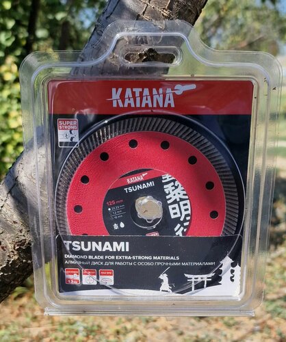 Изображение товара Диск алмазный 125*1,2*22,23*10мм TSUNAMI KATANA