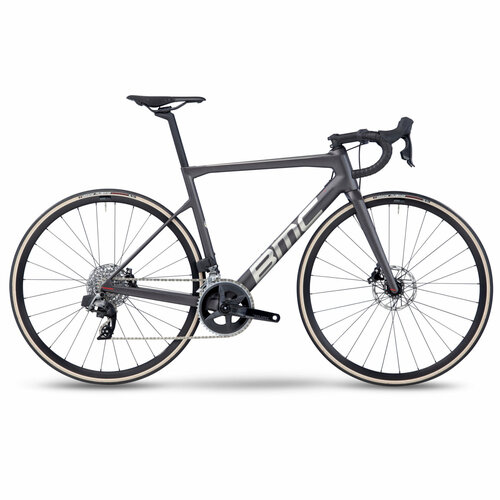 Велосипед BMC Teammachine SLR FOUR SRAM Rival AXS Antracite/Brushed Alloy (2023) 30002338, 51