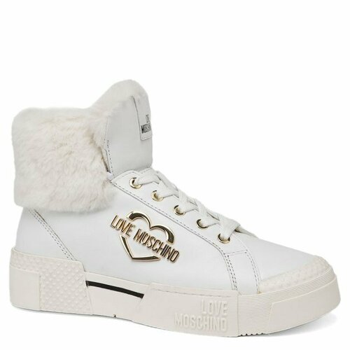 Кроссовки LOVE MOSCHINO Love Moschino JA15775H, размер 36, белый