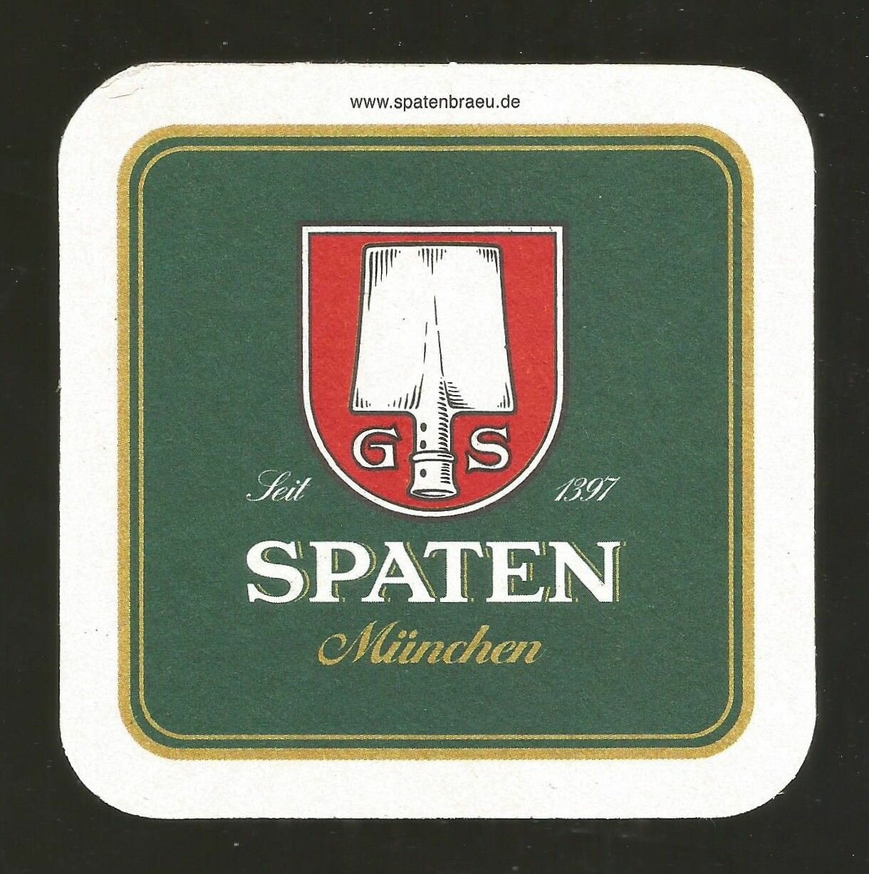 Бирдекель (костер) SPATEN 1397 (подставка под пивной бокал)