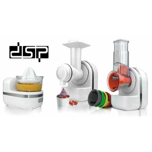 Многофункциональный комбайн - соковыжималка терка десертница овощерезка KJ 3001 DSP 585000₽