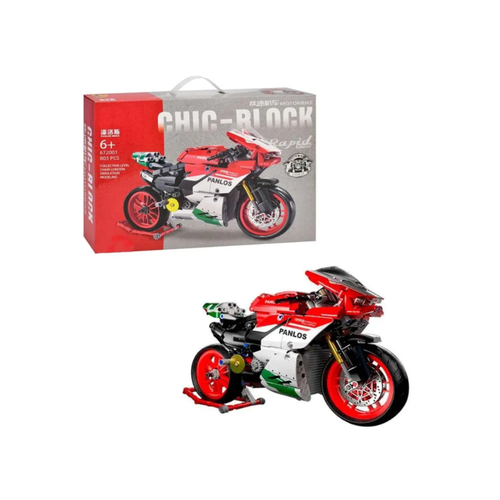 Конструктор TECHNIC Ducati 1299 672001 803 детали конструктор техник мотоцикл ducati 1299 803 детали 672001