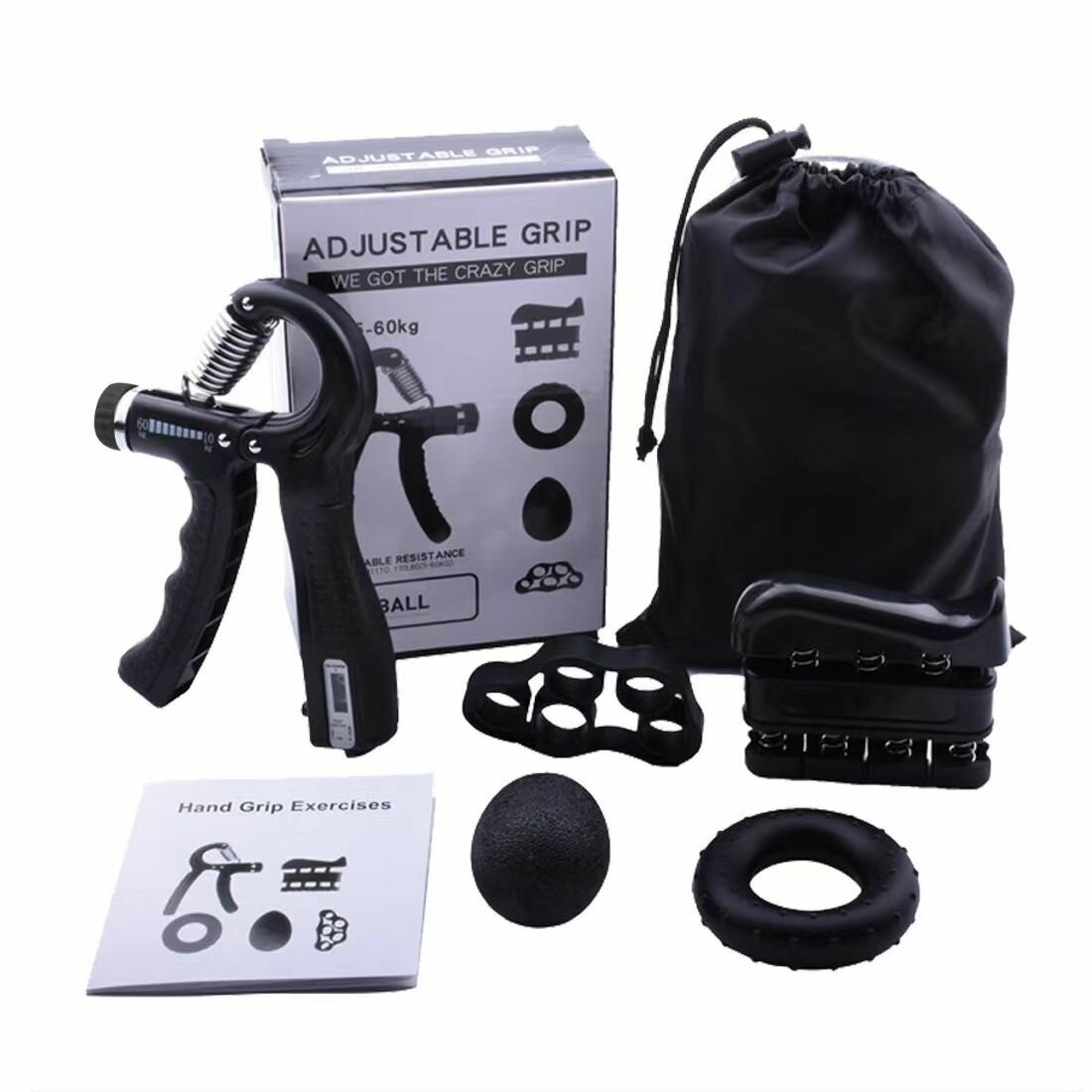 Набор Эспандеров 5 в 1 Weekend ADJUSTABLE GRIP STABLE GRIP 5 в 1 — фото 1