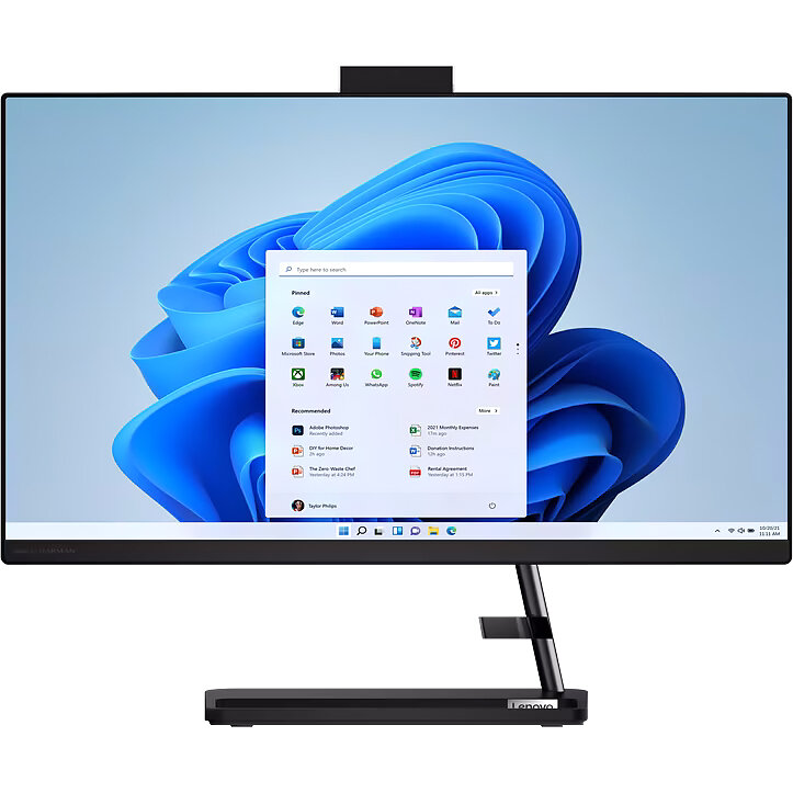 23.8" Моноблок Lenovo IdeaCentre 3 24IAP7 [F0GH018GRK] [Intel Intel Core i7-13620H, 6x2.4 ГГц, IPS,