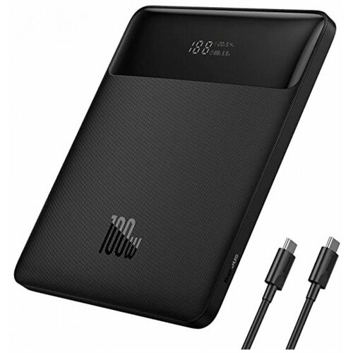 Универсальный внешний аккумулятор для ноутбука Baseus BLADE Power Digital Display 20000mAh 100W Черный 645000₽