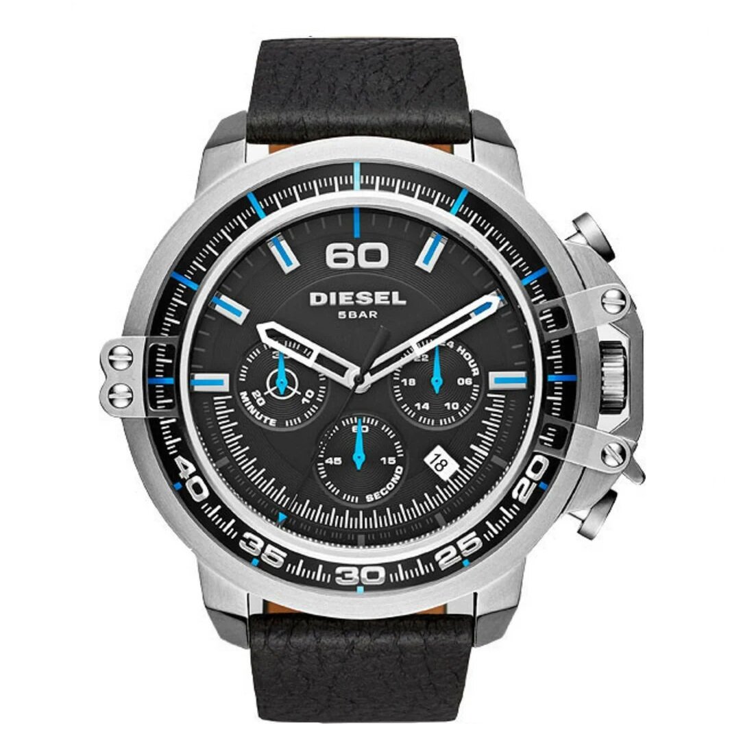 Часы американские наручные мужские кварцевые на ремне Diesel DZ4408