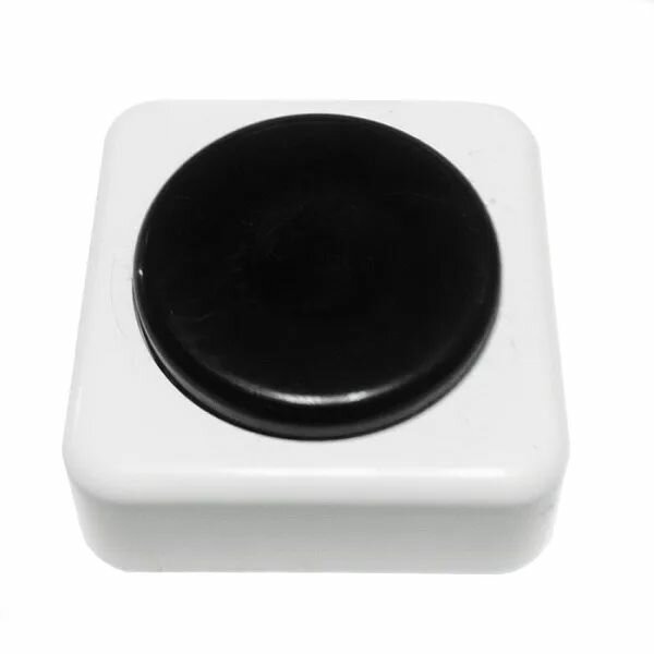 Кнопка для звонка В31-01 горс квадратная белая