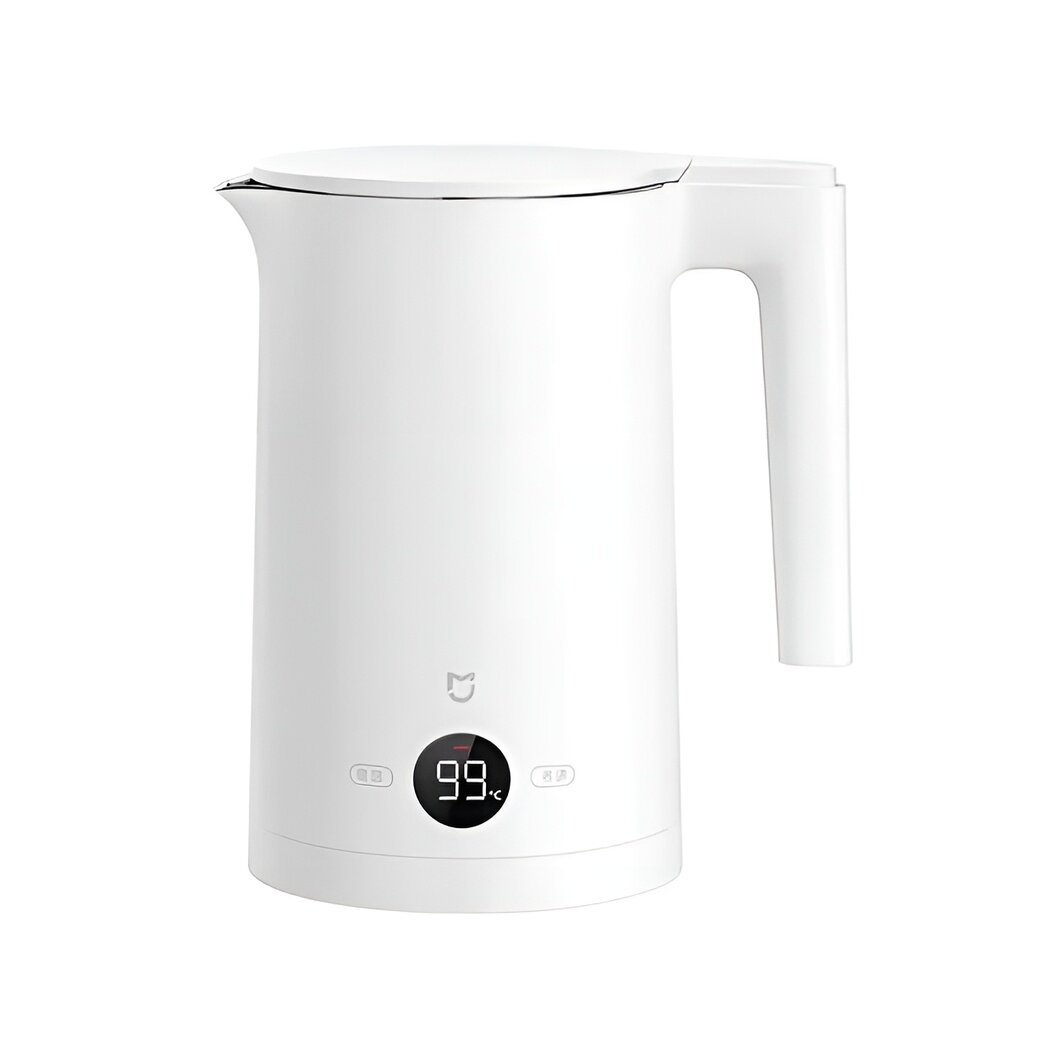 Чайник Xiaomi Mijia Thermostatic Electric Kettle 2, CN, белый, универсальный переходник в комплекте