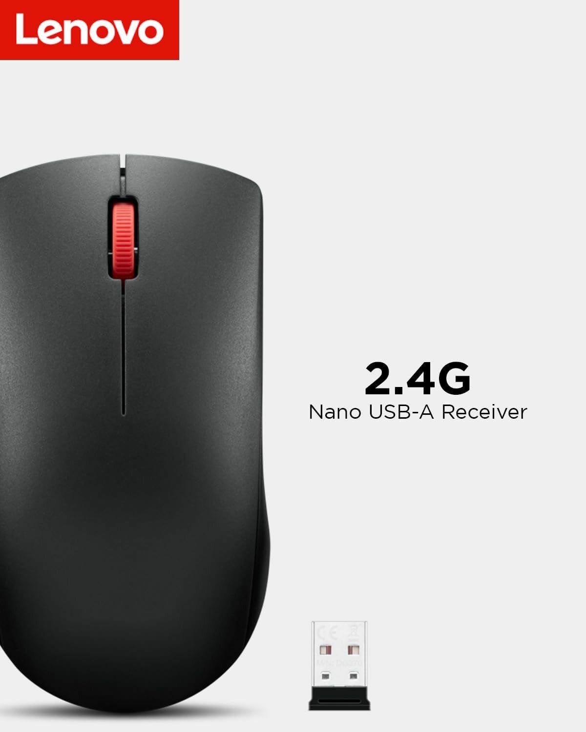 Беспроводная мышь Lenovo 150 (компактная, легкая, эргономичная) GY51L52638