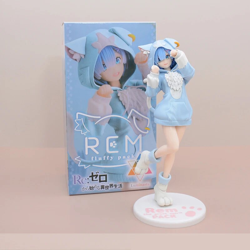 Фигурка Re: Zero Kara Hajimeru Isekai Seikatsu Rem Bandai, With box, Светло-голубой, Унисекс