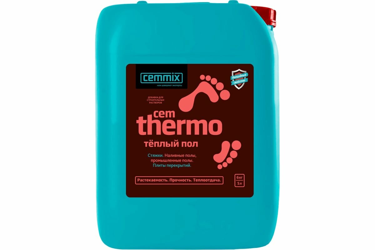 Добавка для теплых полов CEMMIX CEMTHERMO 5 л 206784