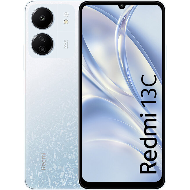 Глобальный смартфон Redmi 13C NFC 8/256G, белый