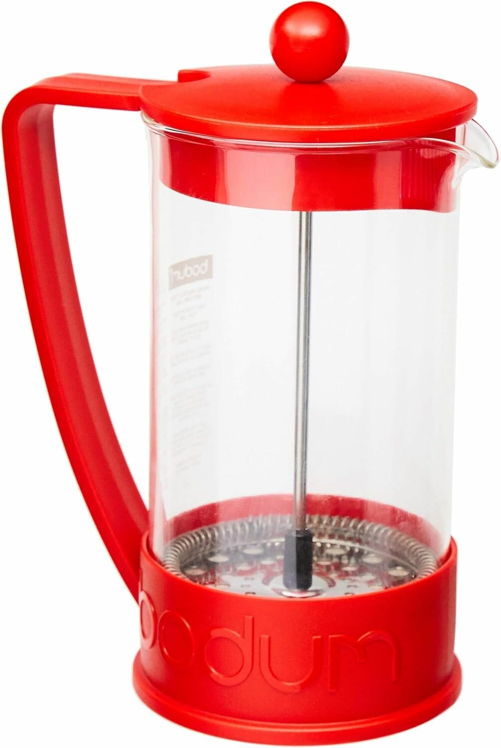 Кофеварка Bodum с френч-прессом, 1 л, красная, 10938-294B