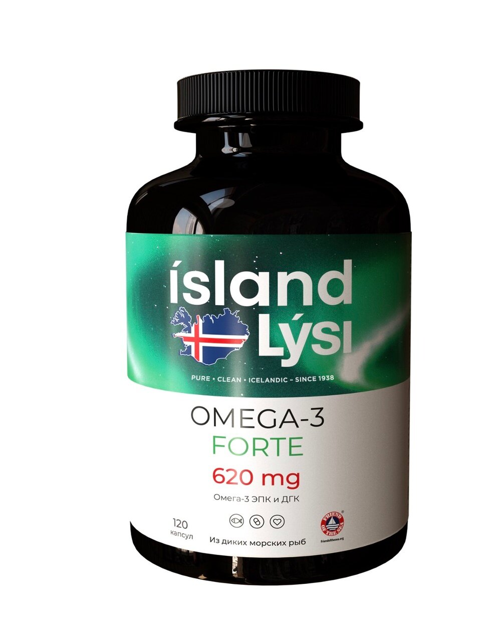 Lysi Omega-3 forte капсулы 120 шт