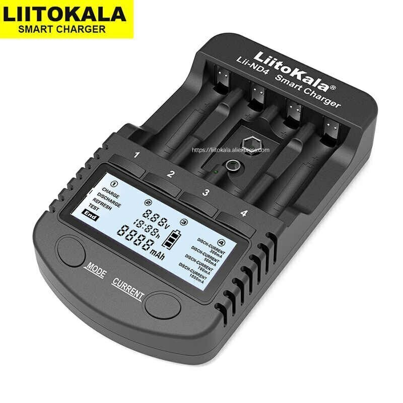 Зарядное устройство LiitoKala Lii-ND4