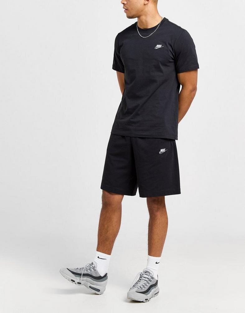 Шорты NIKE Club Jersey, размер 52-54, черный