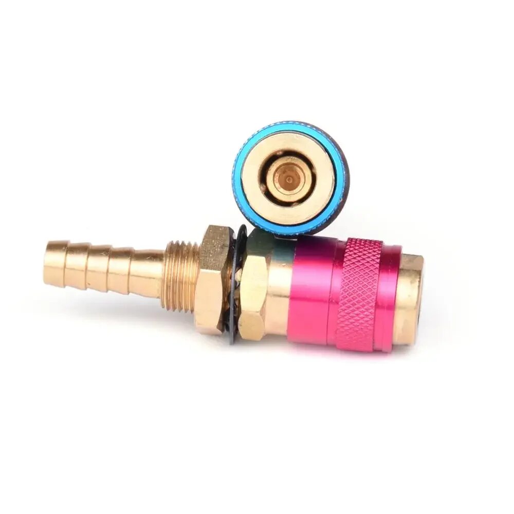 Газовые Горелки Адаптер с водяным охлаждением, 6 мм, 8 мм, 10 мм, Pairs 8mm two color