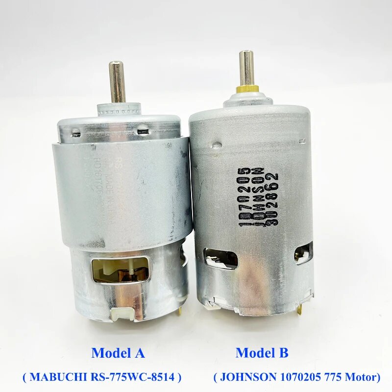 1 шт. Mabuchi RS-775WC-8514/ JOHNSON 1070205 Двигатель 775, высокоскоростной, большой мощности, с охлаждающим вентилятором для электрической дрели/отвертки, Model A, 0
