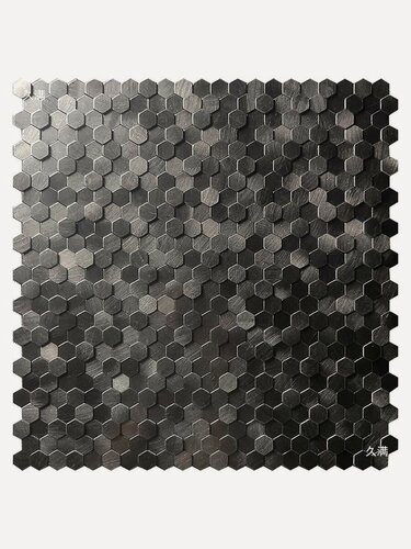 Изображение товара Металлическая настенная мозаика 3D для фартука 10 штук