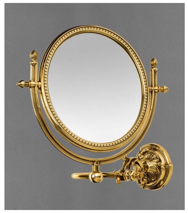 Зеркало косметическое Art&Max Barocco Античное золото AM-2109-Do-Ant - фотография № 1