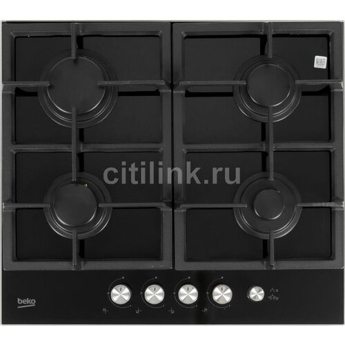 Газовая варочная панель Beko HILG64235S независимая черный 2249000₽