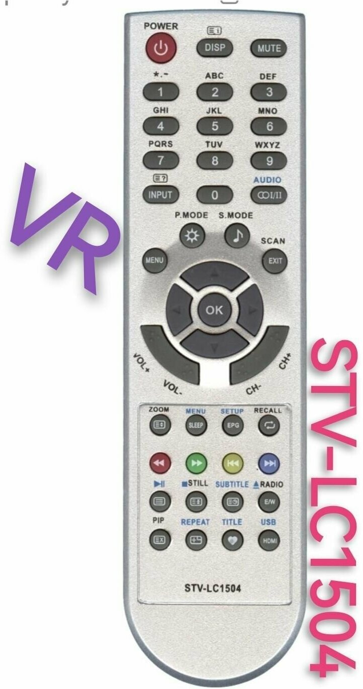 Пульт STV-LC1504 для телевизора VR