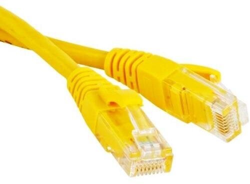 Патч-корд UTP CAT5e медный 3м Cablexpert PP10-3M/Y RJ-45 кабель - жёлтый