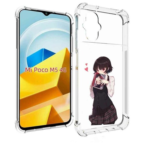 Чехол MyPads Persona 5 - Makoto Niijima для Xiaomi Poco M5 задняя-панель-накладка-бампер чехол mypads persona 5 makoto niijima для xiaomi poco m4 5g задняя панель накладка бампер