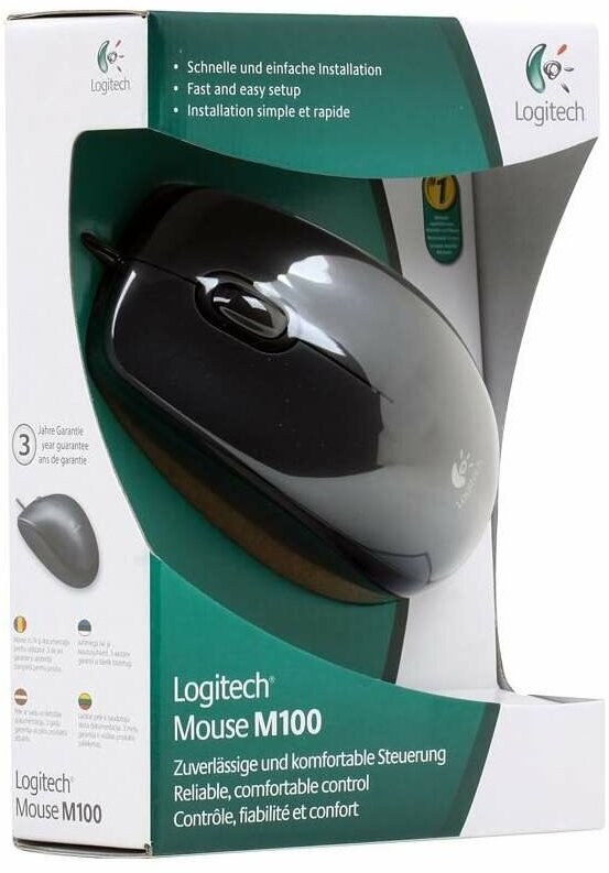 Мышь Logitech M100