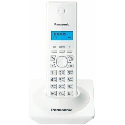 РТелефон Dect Panasonic KX-TG1711RUW белый АОН