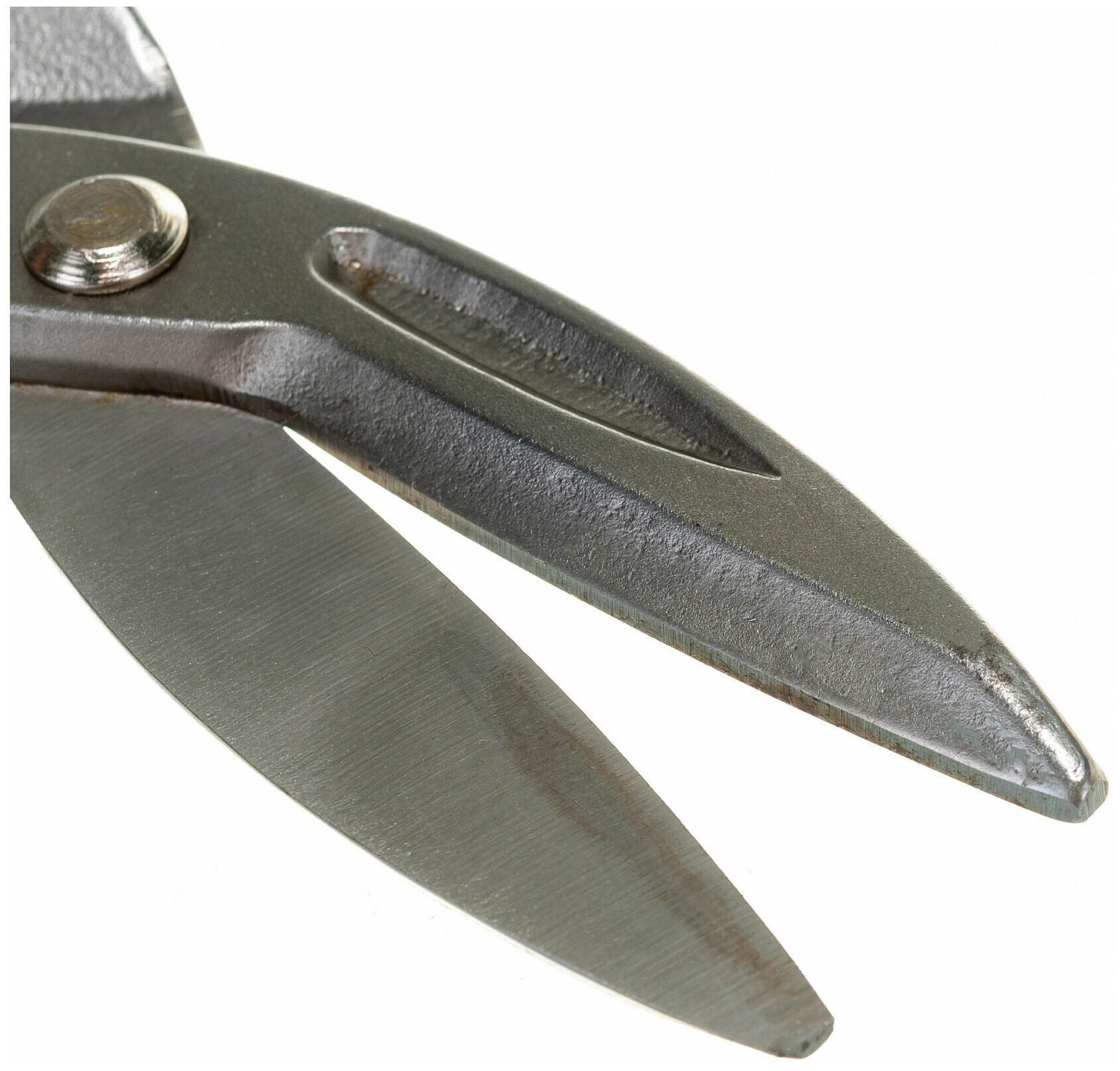 Прямые ножницы по металлу ЗУБР, 320 мм, длина режущей кромки 65 мм - фотография № 4