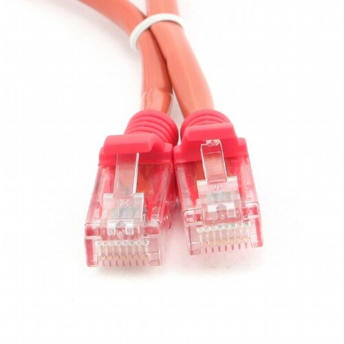 Сетевой кабель Gembird Cablexpert UTP cat.5e 2m Red PP12-2M/R сетевой кабель gembird cablexpert utp cat 5e 2m red pp12 2m r