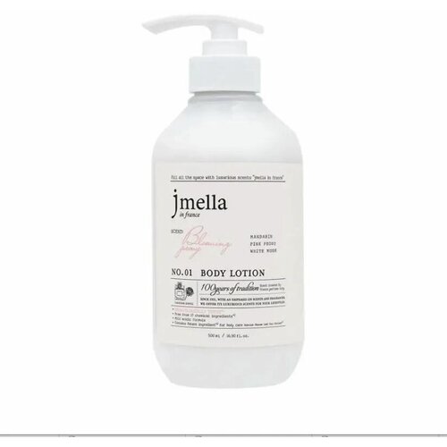 JMELLA IN FRANCE BLOOMING PEONY BODY LOTION Лосьон для тела Мандарин, розовый пион, белый мускус