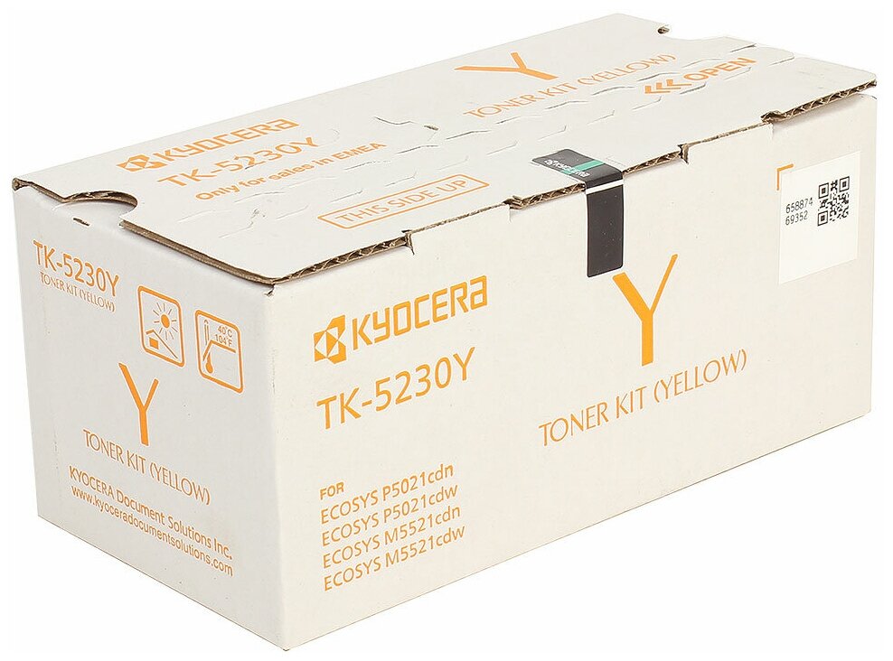 Kyocera TK-5230Y (1T02R9ANL0 ) картридж желтый (2200 стр.)