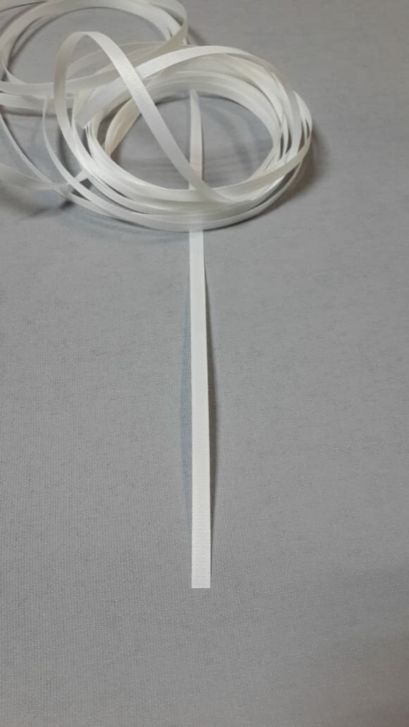 Плоский шнур для кассетных горизонтальных жалюзи Isotra и Venus, 10 метров, белый