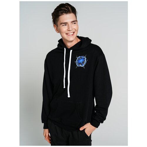 фото Толстовка с капюшоном твое 72445 размер s, черный, men