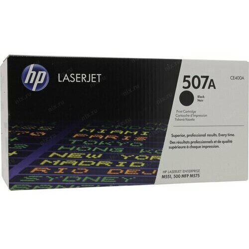 Картридж HP CE400A черный 507A для Enterprise 500 color M551