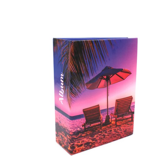 Фотоальбом MIRA на 100 фото 10х15 см, серия FMA тип 100PP цвет 230, закат на пляже