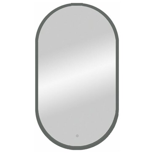 ЗЛП1099 Зеркало Calypso Prime Black Led 450*800 c LED подсветкой