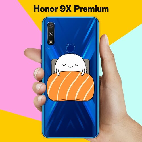 Силиконовый чехол Суши засыпает на Honor 9X Premium силиконовый чехол суши засыпает на honor 10 lite