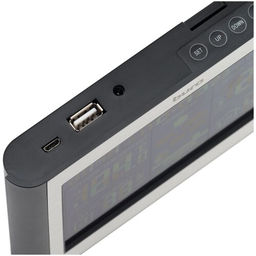 Погодная станция Buro BU-WSH114-LIGHT серебристый 220400₽