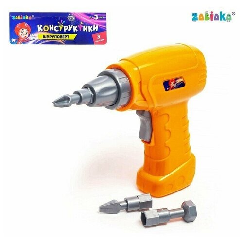 Шуруповёрт 3 насадки работает от батареек 3 1 шт 1800₽
