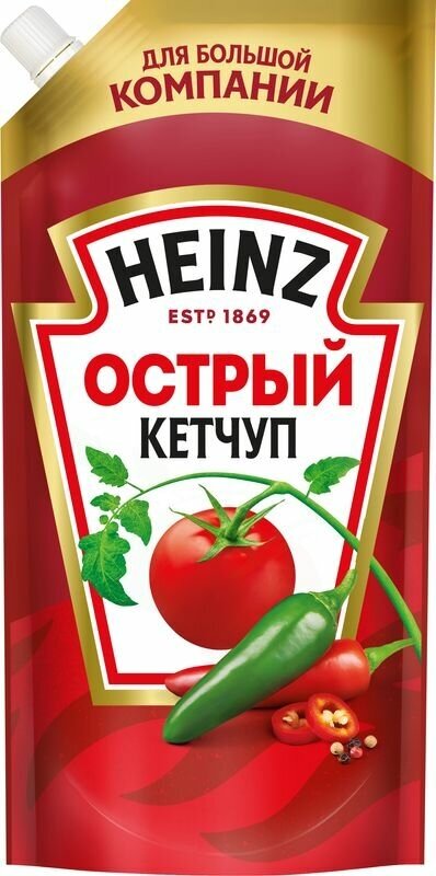 Кетчуп Heinz томатный острый