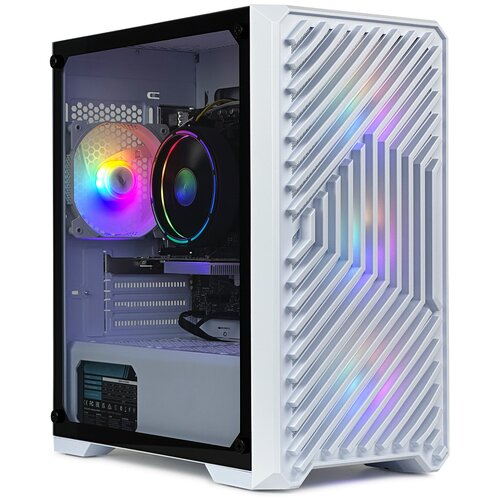 Игровой компьютер Robotcomp Старт Plus White игровой компьютер старт plus white intel core i3 10100f 3 6 4 2 ghz 4 core 16gb ddr4 480gb ssd gt 1030 2gb h410m 400w