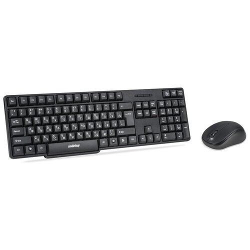 Клавиатура+мышь беспроводная Smartbuy SBC-236374AG-K черный